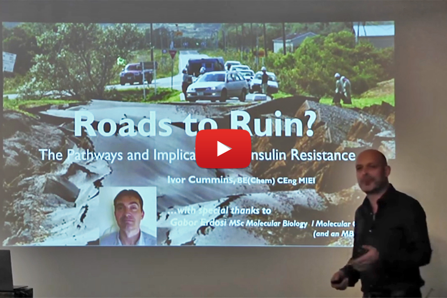 Ivor Cummins: “Roads to Ruin?” The Pathways and Implications of Insulin Resistance